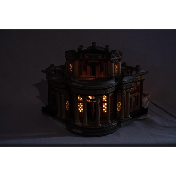 Dept 56 Royal Stock Exchange Dickens Village Series #48480 Heritage Village - Picture 8 of 13